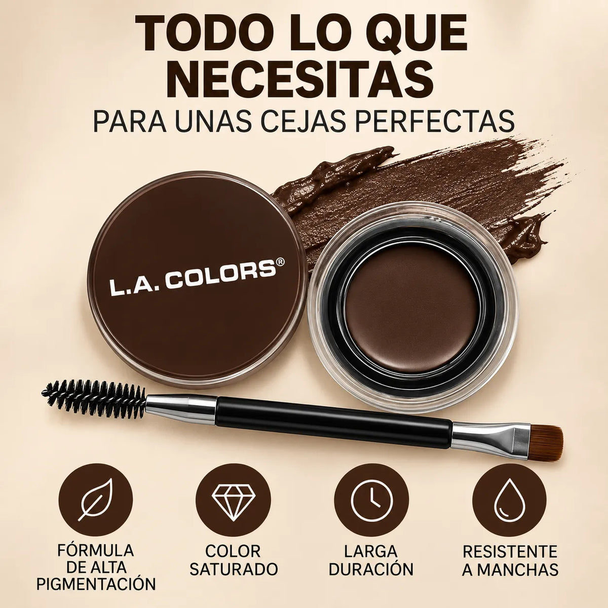 Pomada Cejas Cafe Oscuro  - BROWBAKERY™