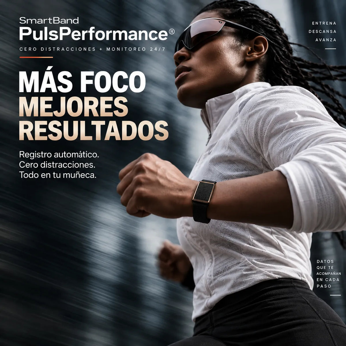 SmartBand PulsPerformance® | Cero Distracciones + Monitoreo 24/7