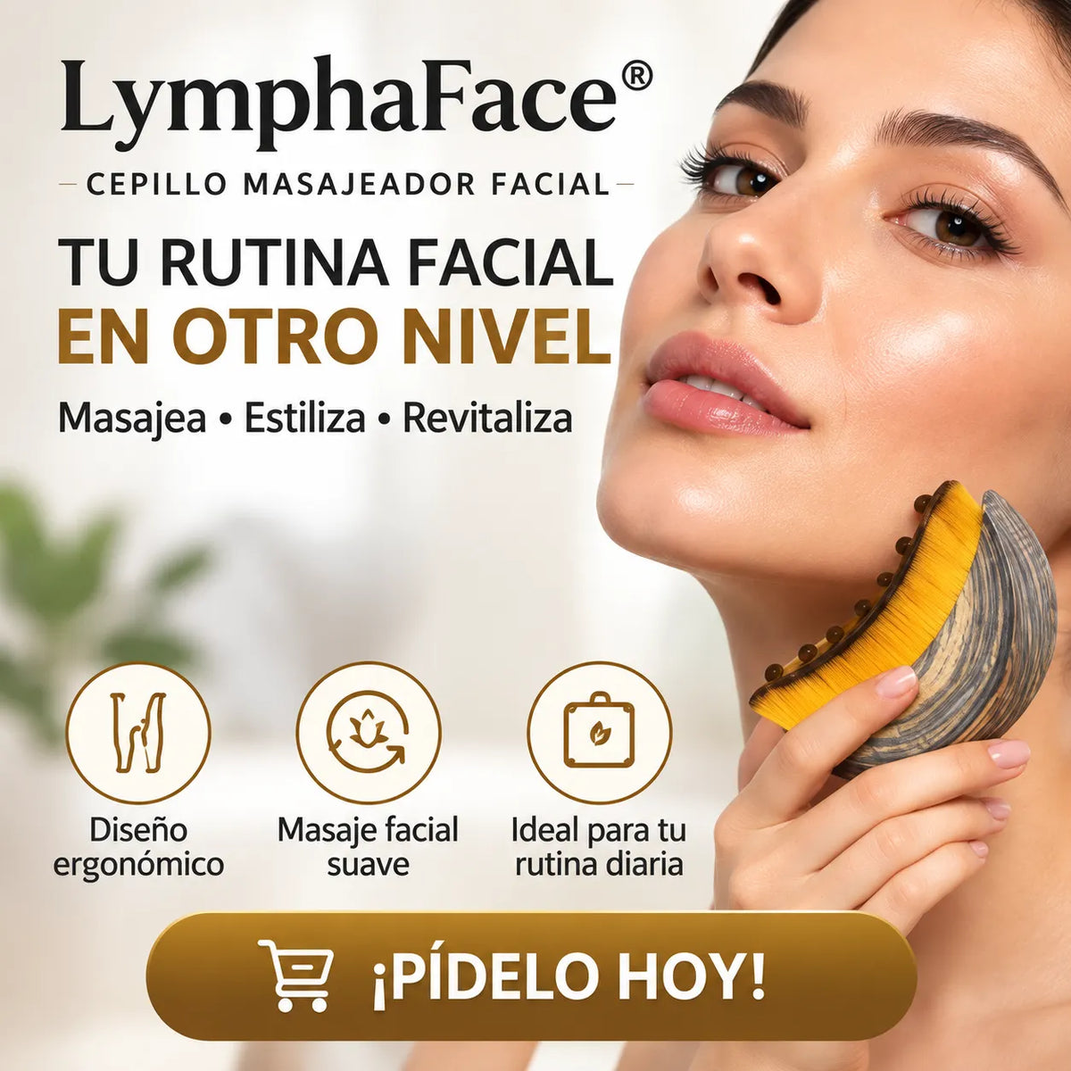 Cepillo Masajeador LymphaFace®