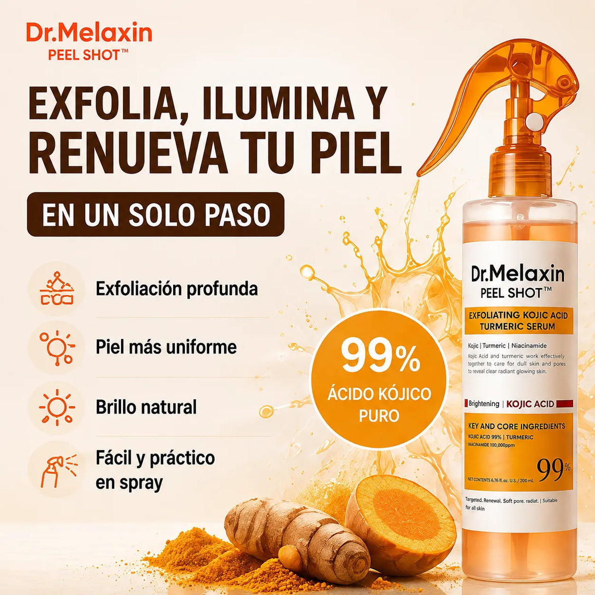 Spray Exfoaliante PeelingShot®️