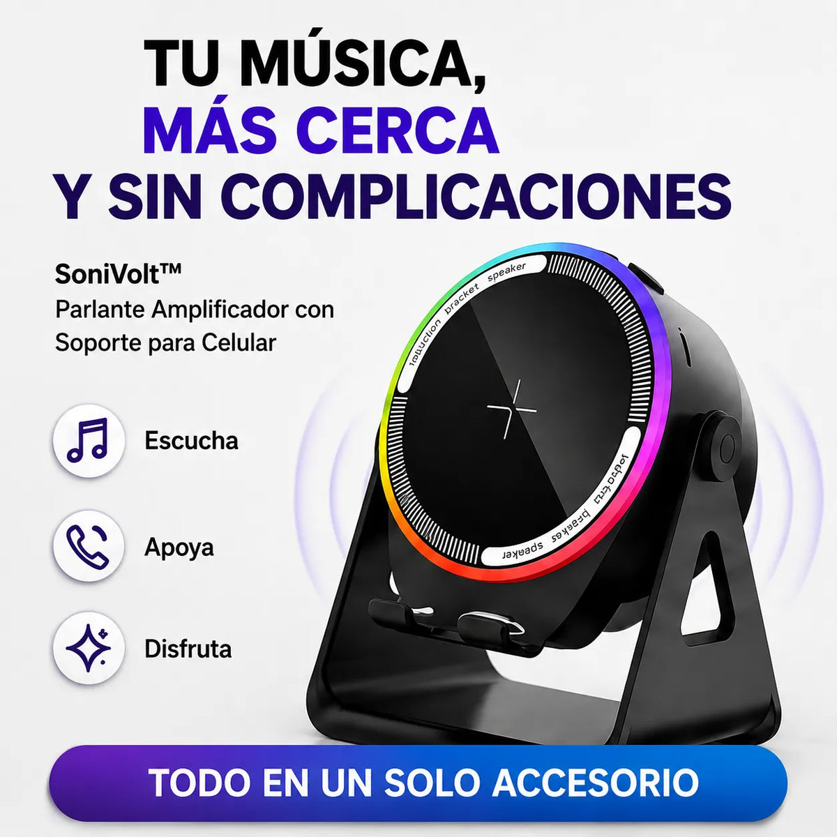 Parlante Amplificador - SoniVolt™
