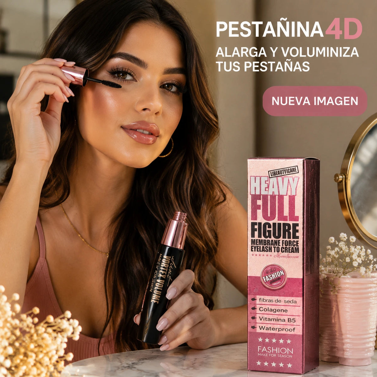 Pestañina FullFigure 4D | Resiste tu dia