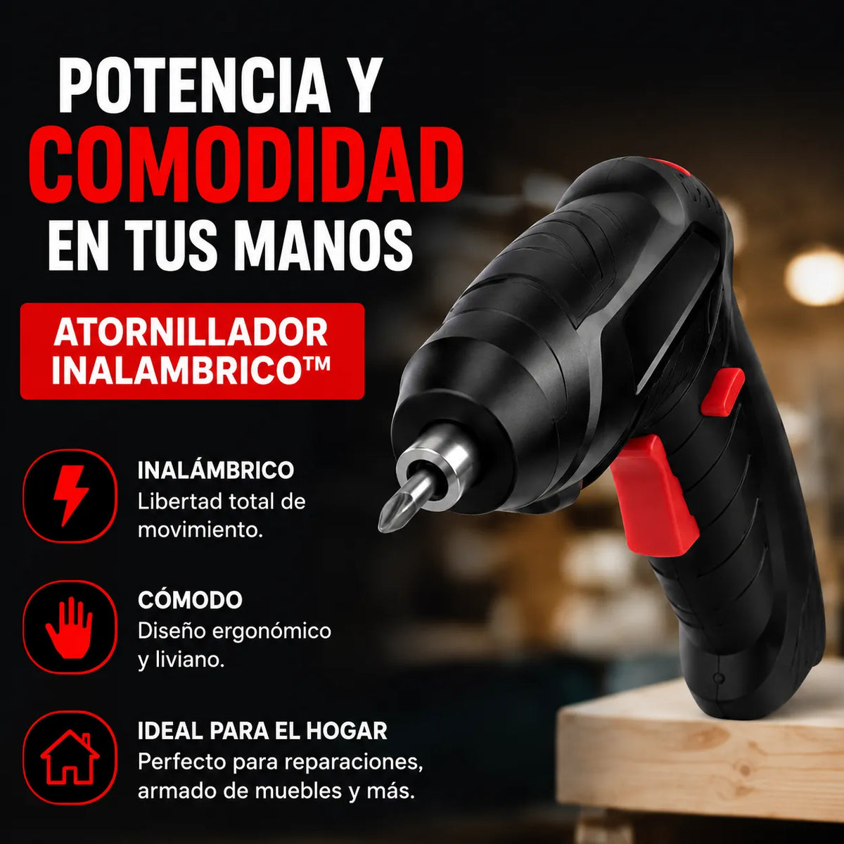 Atornillador Inalambrico - FIXTOR™