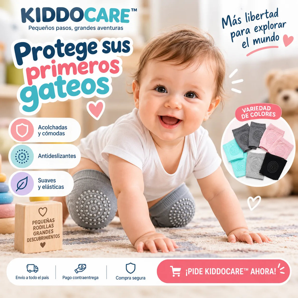 Rodillera Acolchada Bebe - KIDDOCARE™